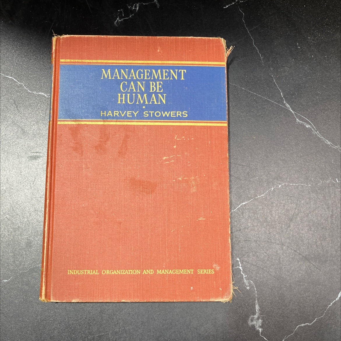 management can be human book, by harvey stowers, 1946 Hardcover image 1