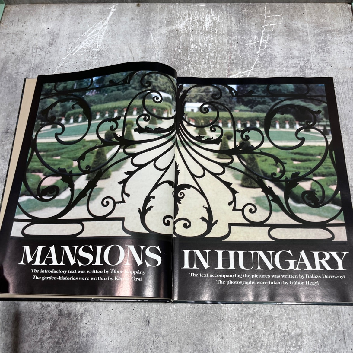 mansions in hungary book, by tibor koppány, kár orsi, balázs deresényi, 1990 Hardcover image 2
