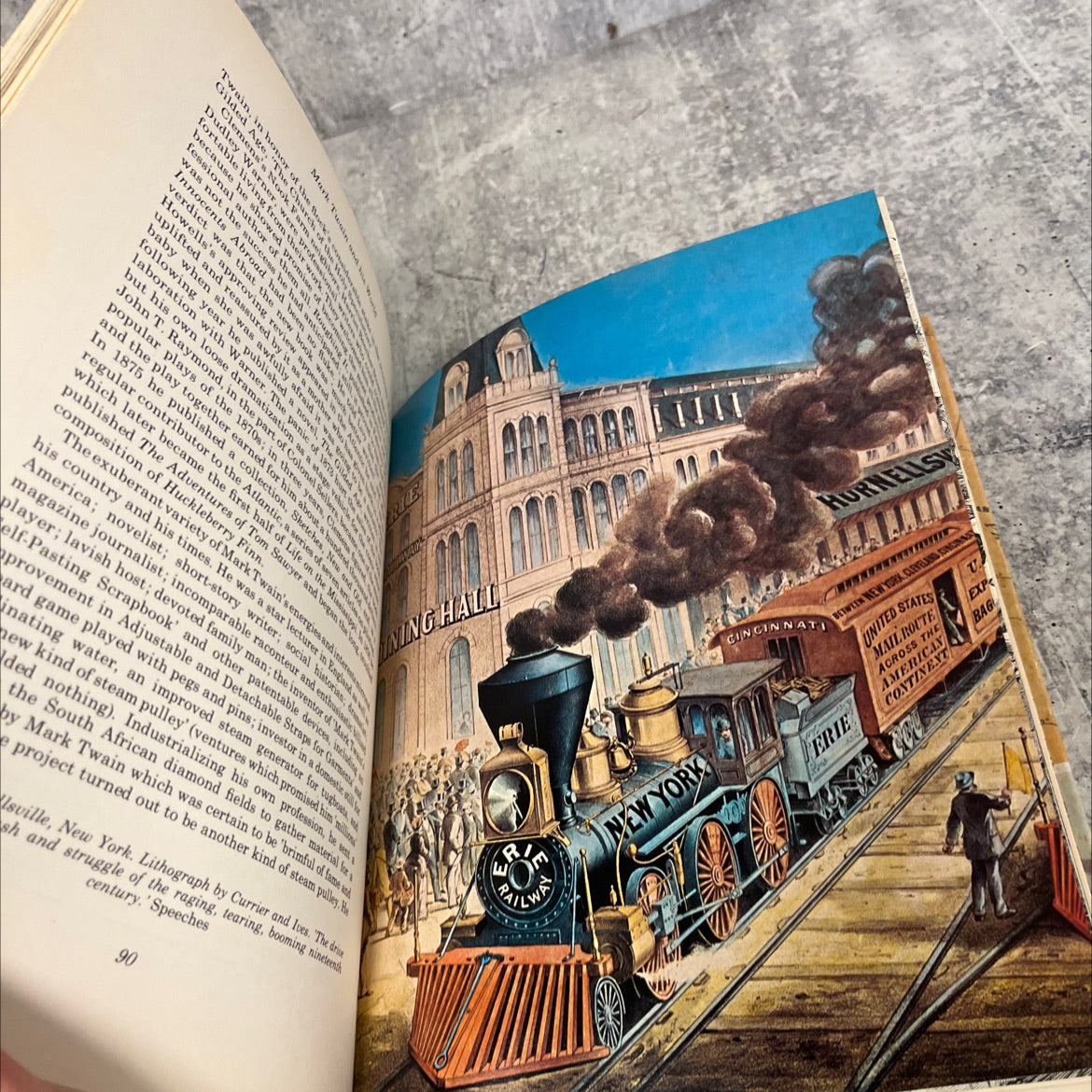 mark twain and his world book, by justin kaplan, 1974 Hardcover image 4