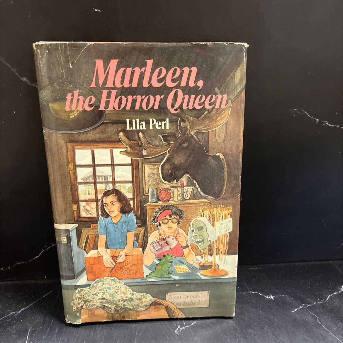 marleen, the horror queen book, by Lila Perl, 1985 Hardcover image 1