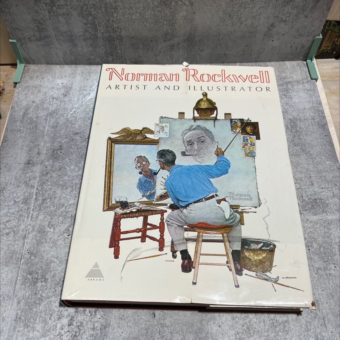 marriage licenses book, by norman rockwell, 1970 Hardcover image 1