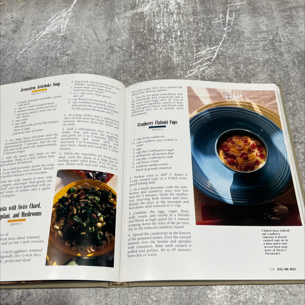 martha stewart's quick cook menus fifty-two meals you can make in under an hour book, by martha stewart, 1988 Hardcover image 4