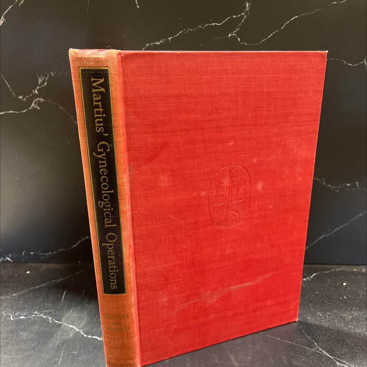 martius' gynecological operations with emphasis on topographic anatomy book, by heinrich martius, 1970 Hardcover image 1