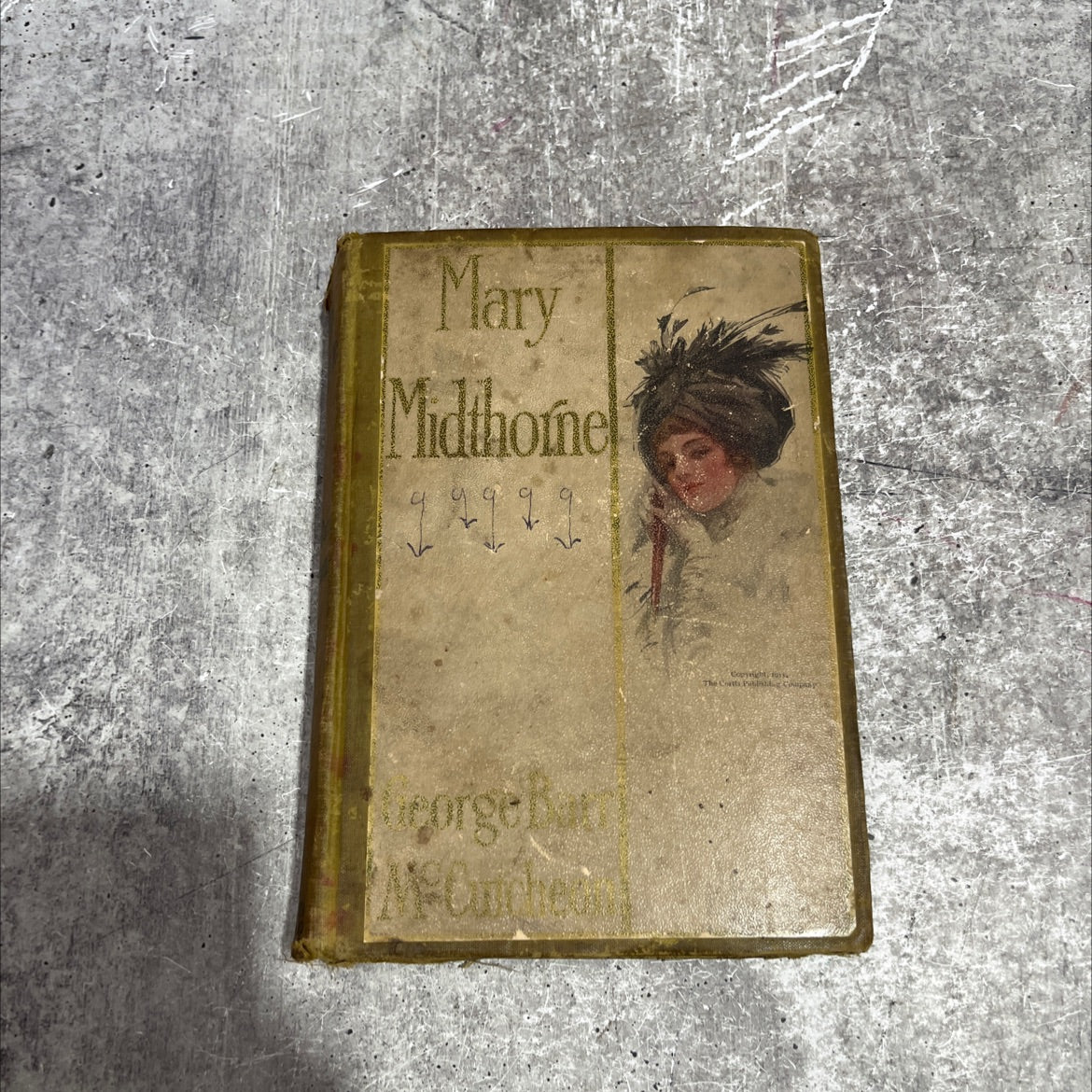 mary midthorne book, by george barr mccutcheon, 1911 Hardcover image 1