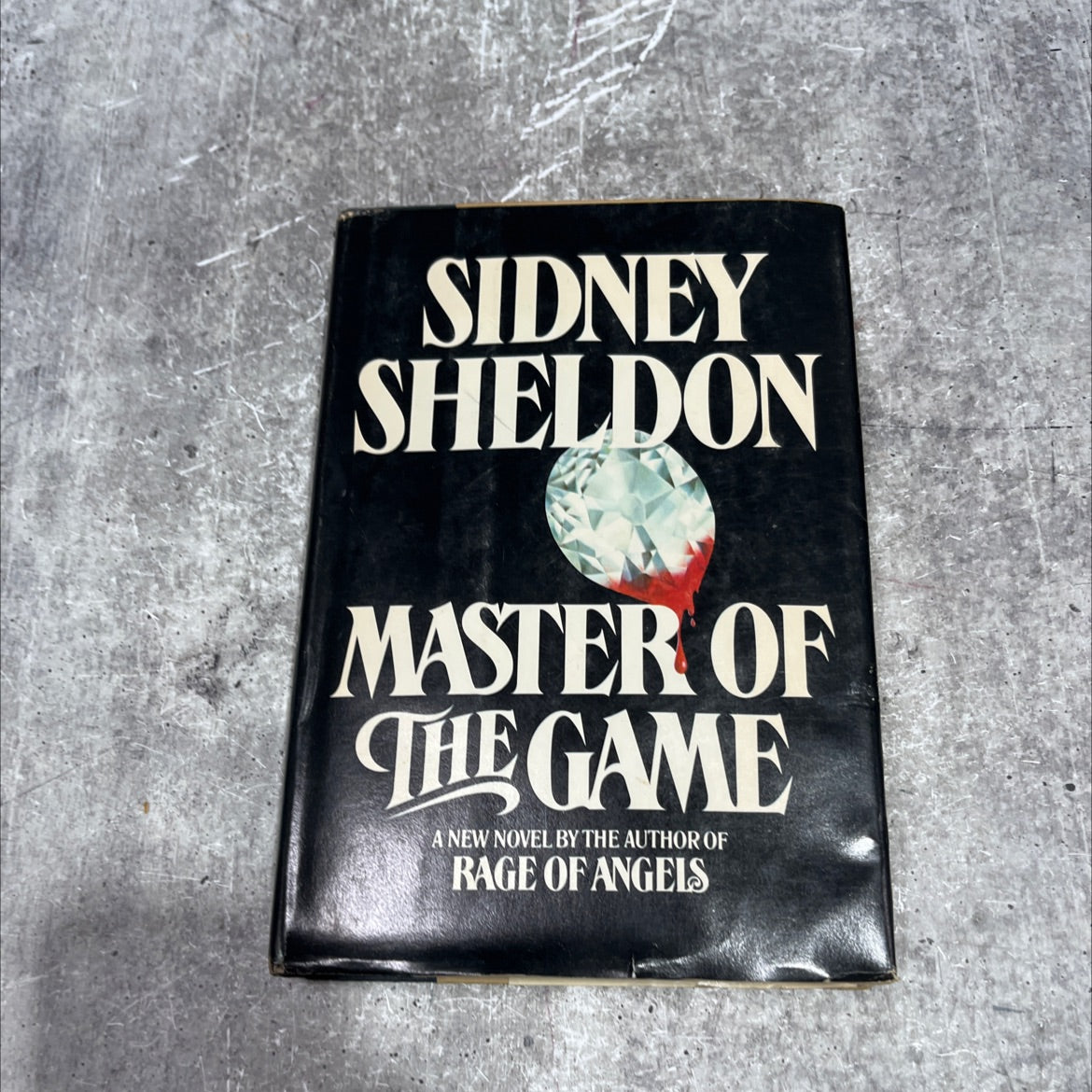 master of the game book, by sidney sheldon, 1982 Hardcover image 1