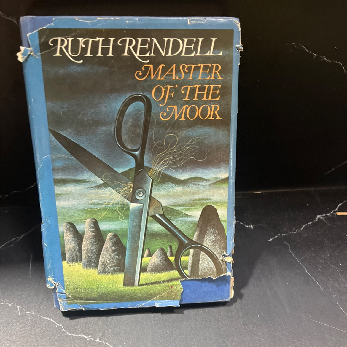 master of the moor book, by ruth rendell, 1982 Hardcover image 1