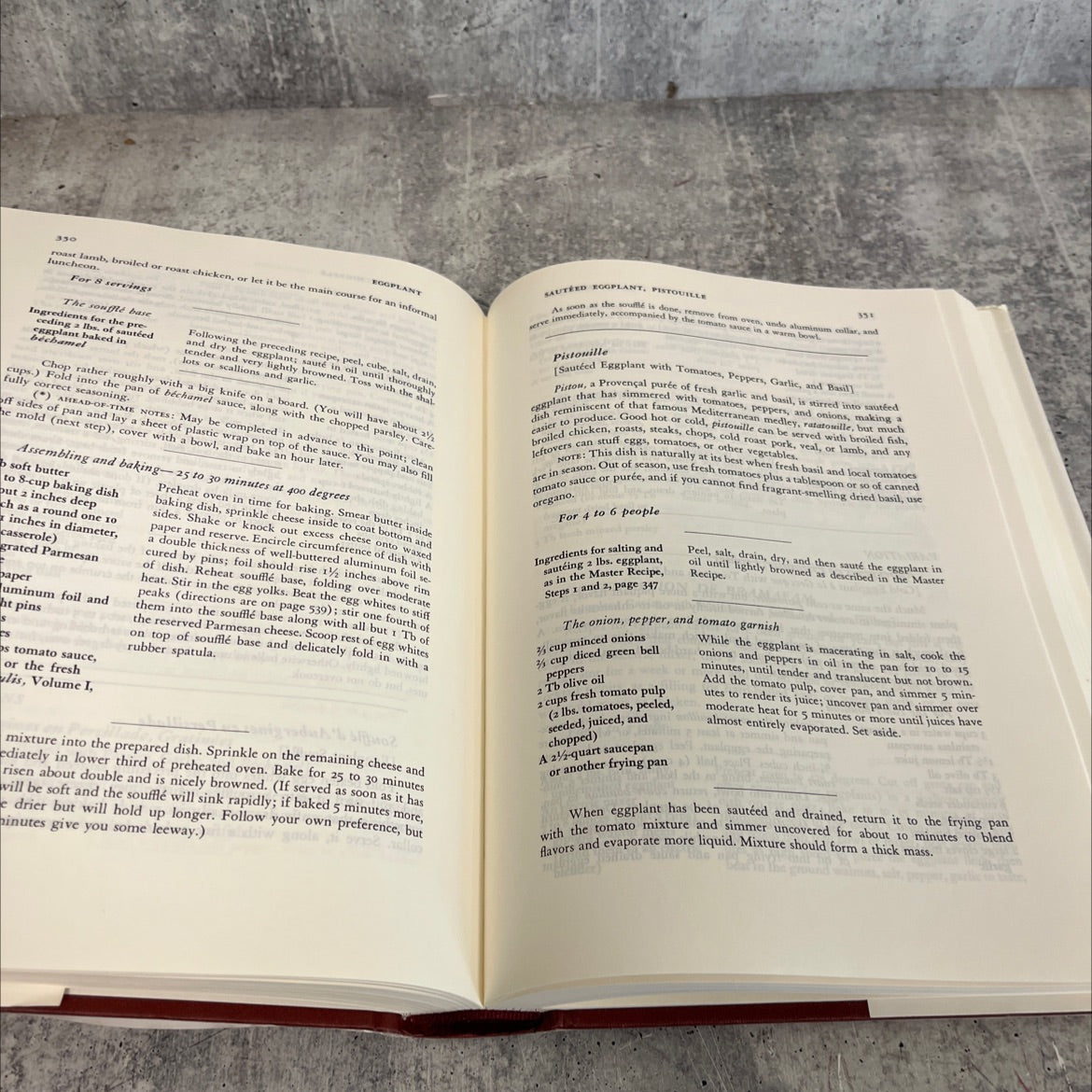 mastering the art of french cooking volume two book, by julia child, simone beck, 1983 Hardcover image 4