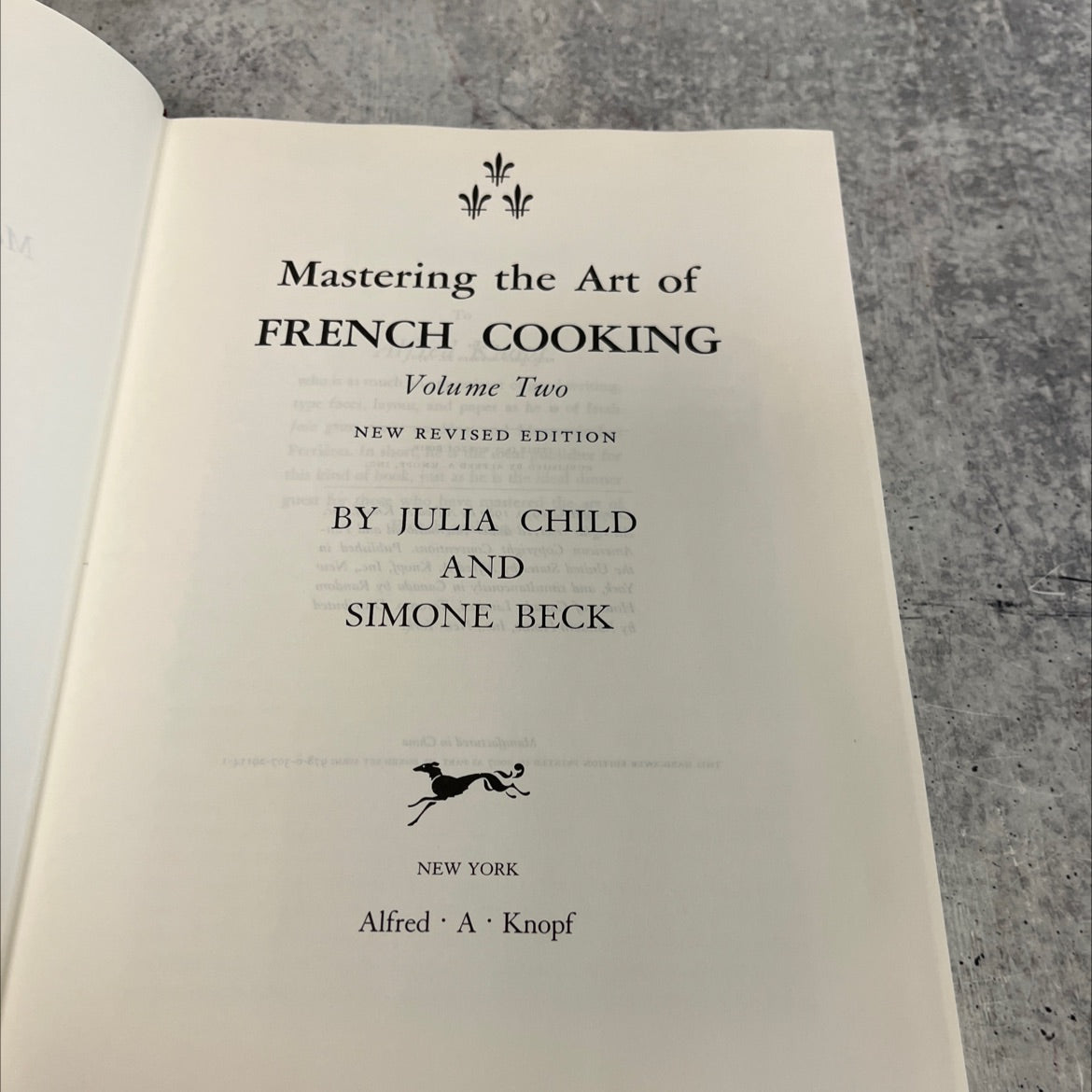 mastering the art of french cooking volume two book, by julia child, simone beck, 1983 Hardcover image 2