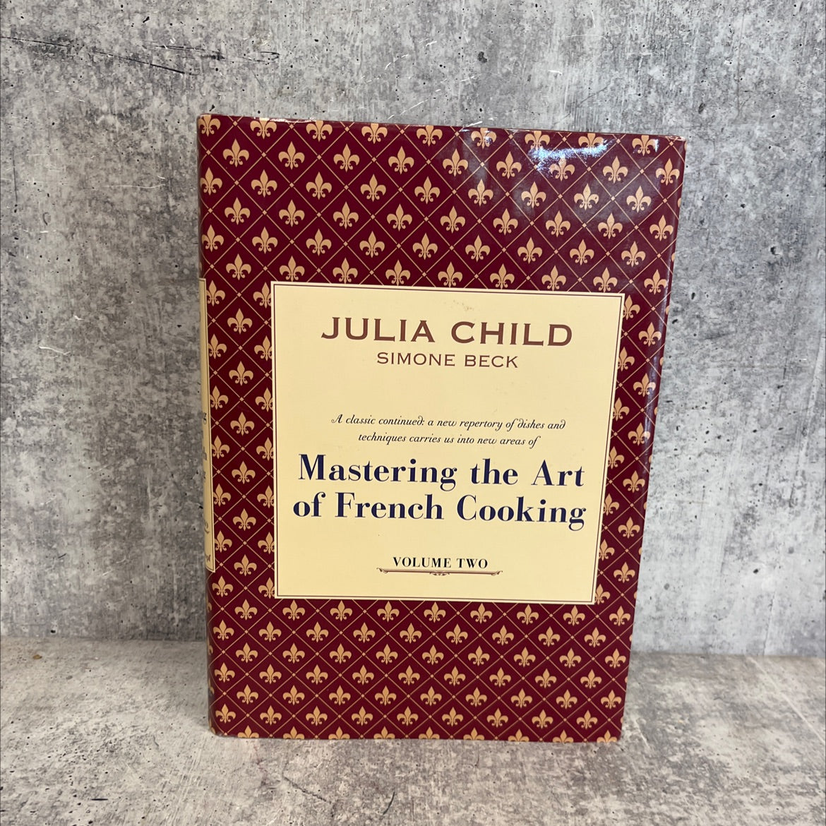 mastering the art of french cooking volume two book, by julia child, simone beck, 1983 Hardcover image 1