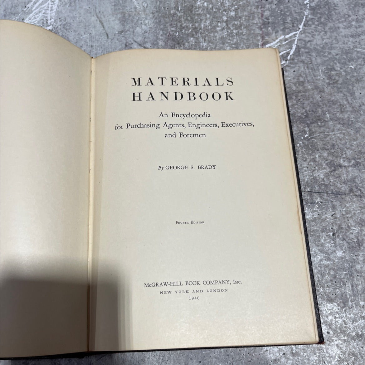 materials handbook an encyclopedia for purchasing agents engineers executives and foremen book, by george s. brady, image 2