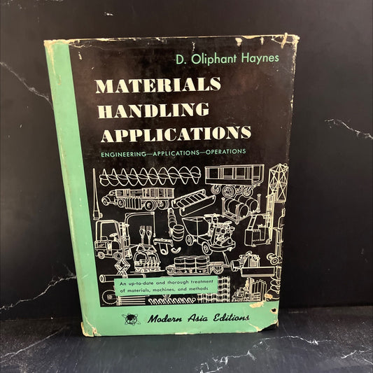 materials handling applications book, by d. oliphant haynes, 1958 Hardcover image 1