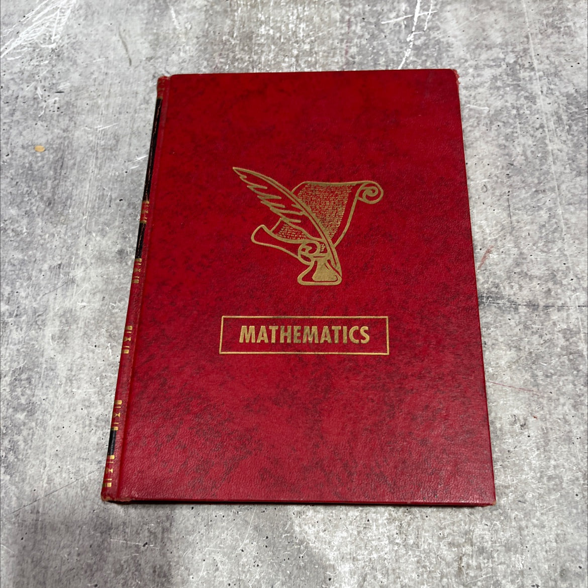 mathematics made simple self-teaching encyclopedia mathematics book, by abraham sperling, ph.d. and monroe stuart, 1962 image 1