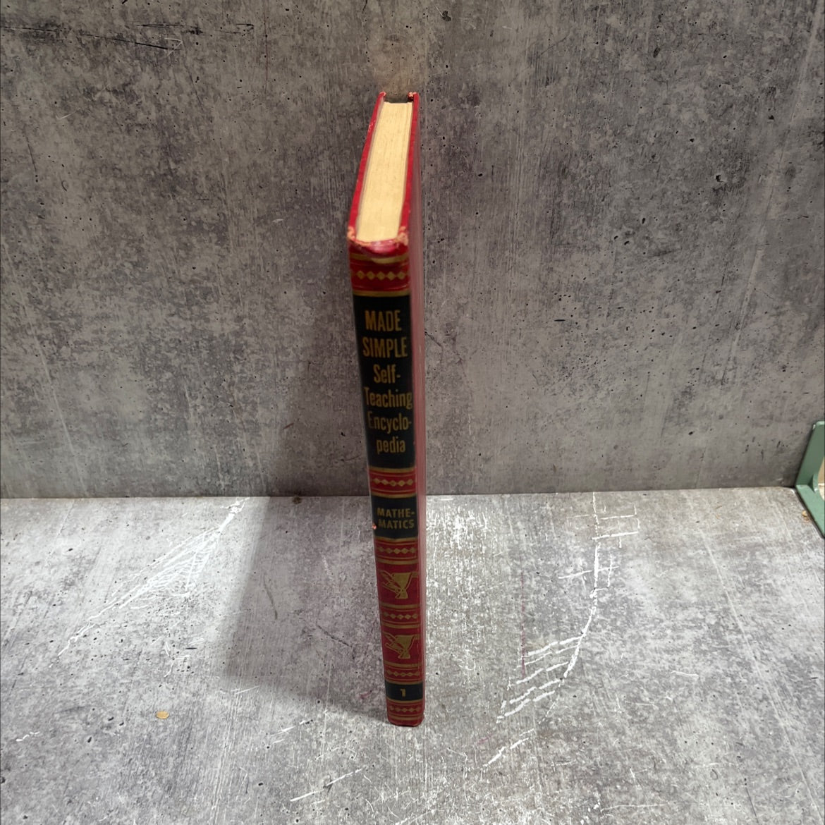 mathematics made simple self-teaching encyclopedia mathematics book, by abraham sperling, ph.d. and monroe stuart, 1962 image 4