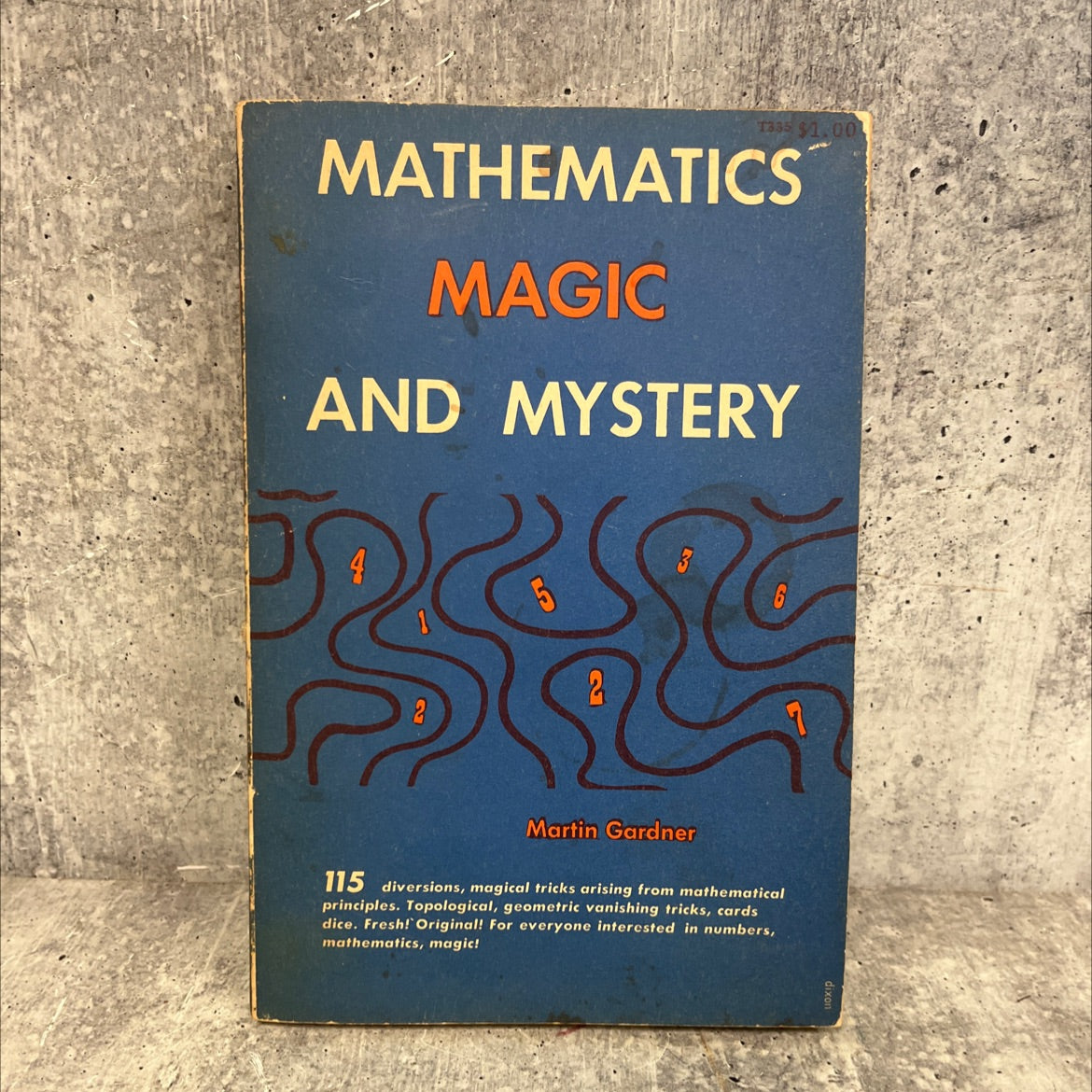 mathematics magic and mystery book, by martin gardner, 1956 Paperback image 1