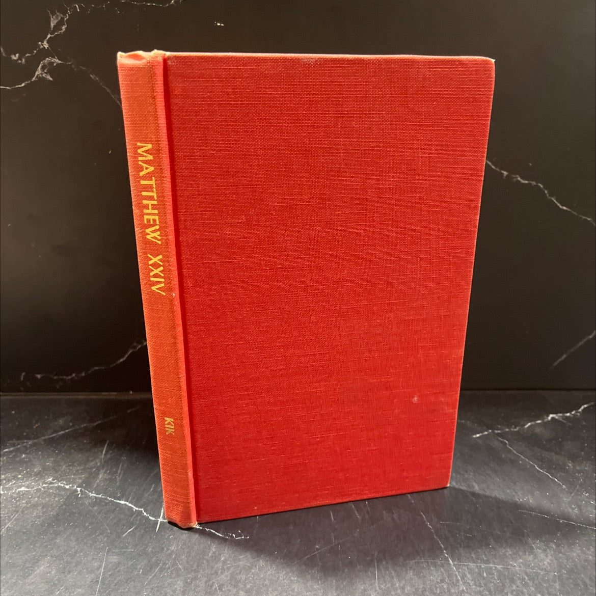 matthew twenty-four an exposition book, by j. marcellus kik, 1948 Hardcover image 1