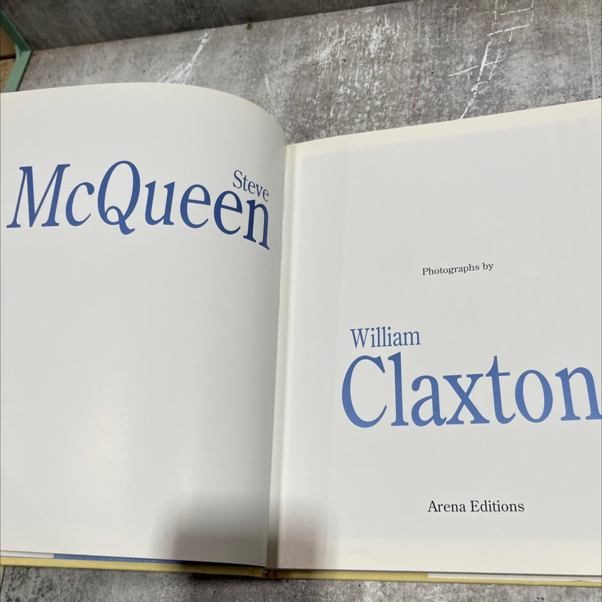 mcqueen book, by william claxton, unknown Hardcover image 2