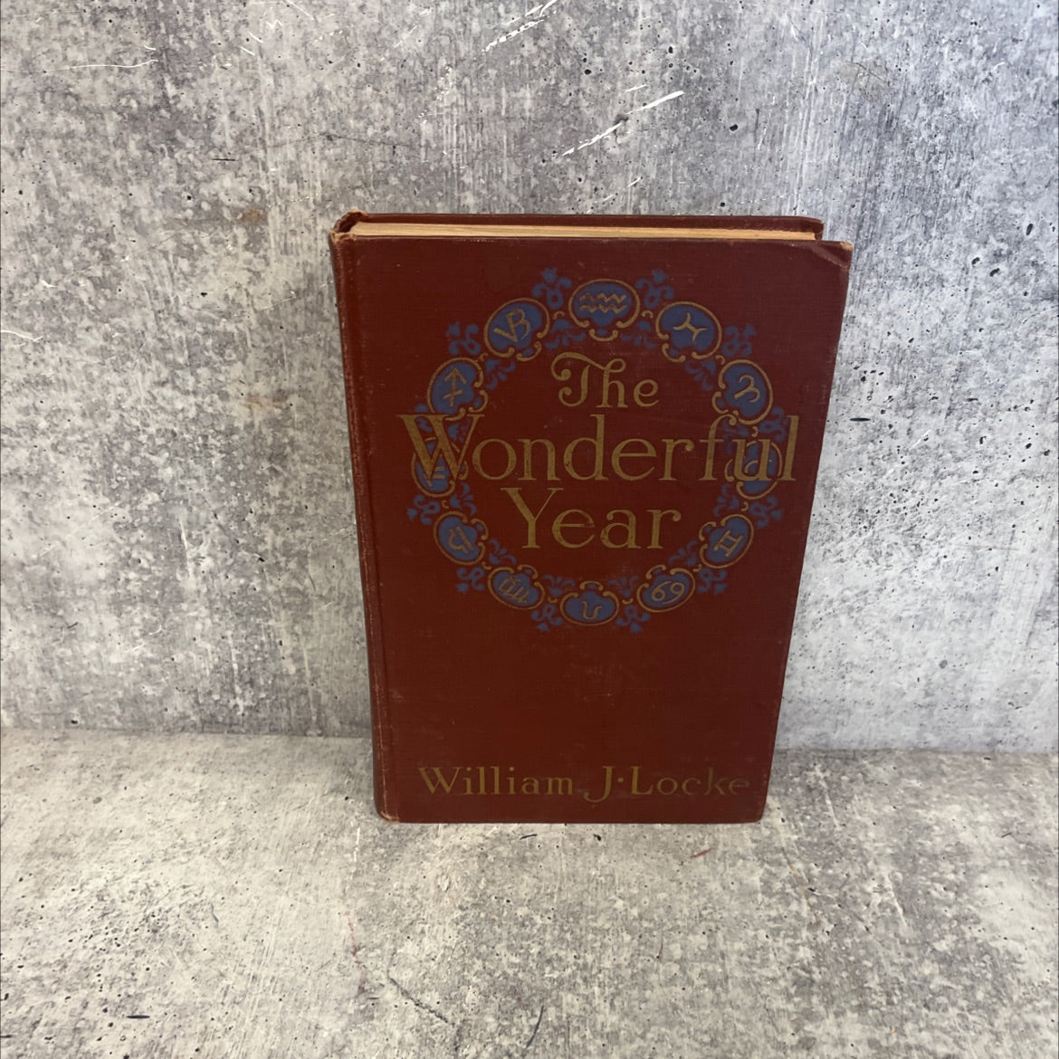 me author the wonderful year book, by william j. locke, 1916 Hardcover image 1