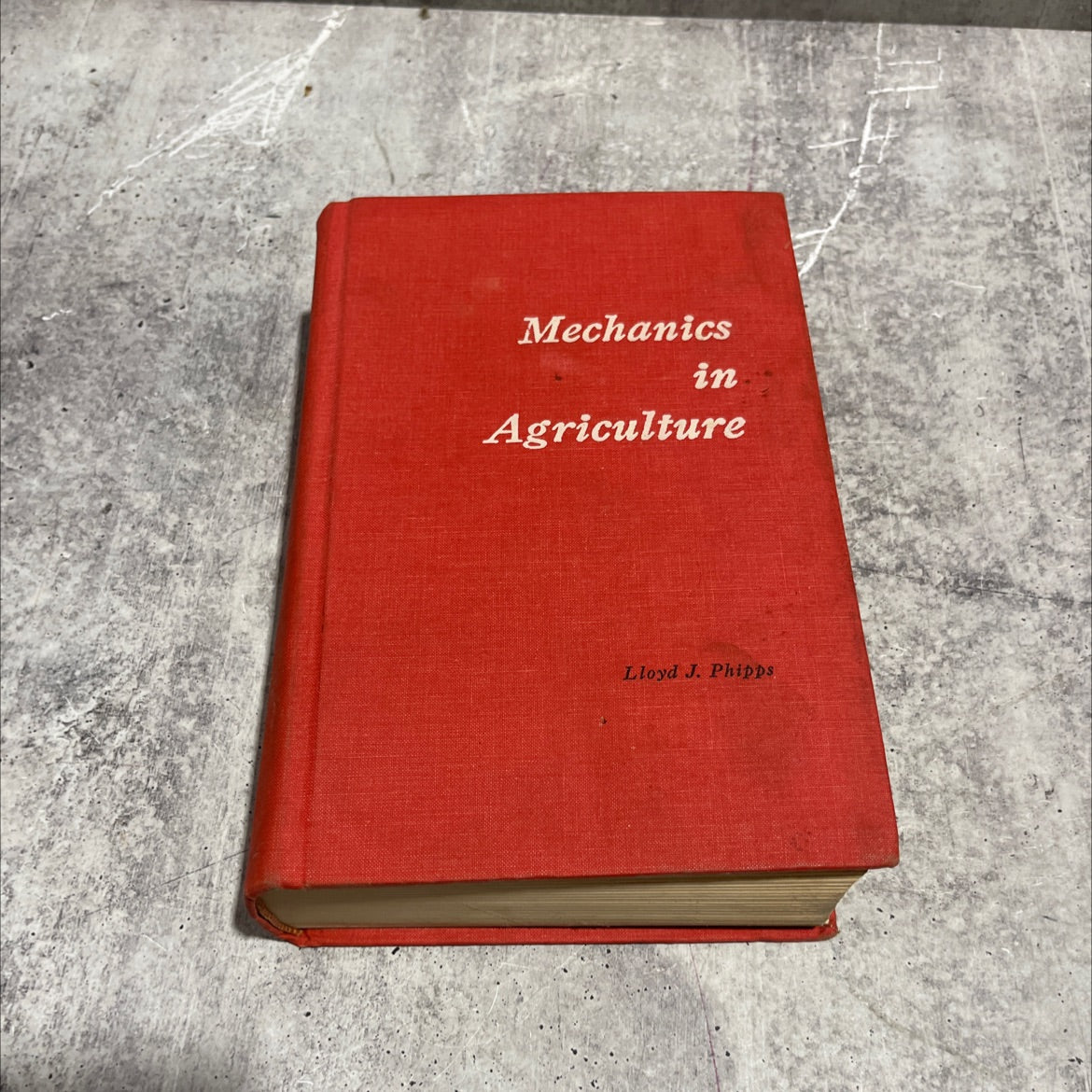 mechanics in agriculture book, by unknown, 1967 Hardcover image 1