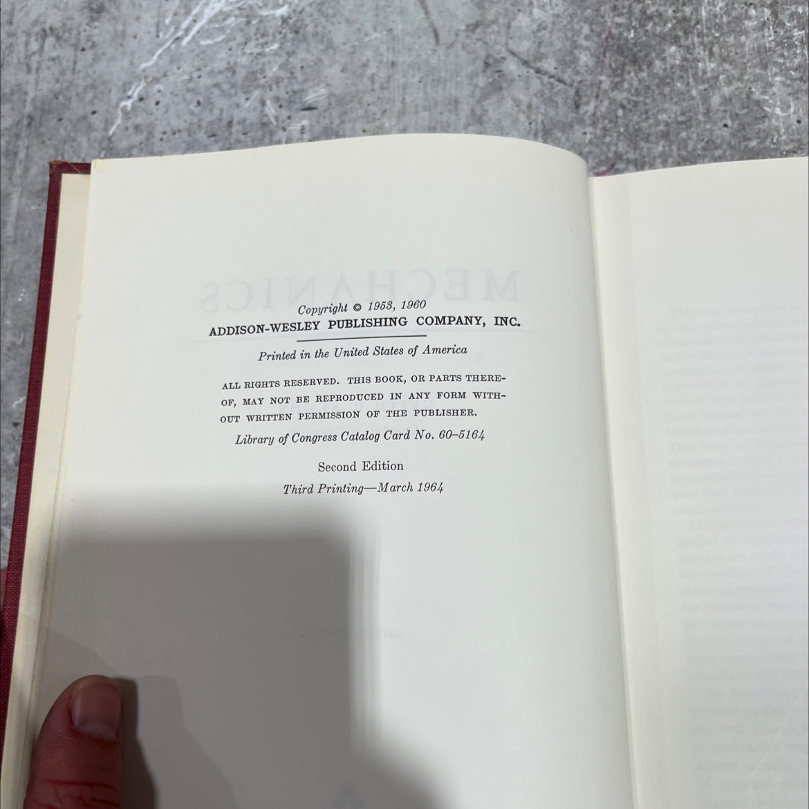 mechanics in physics book, by keith r. symon, 1960 Hardcover image 3