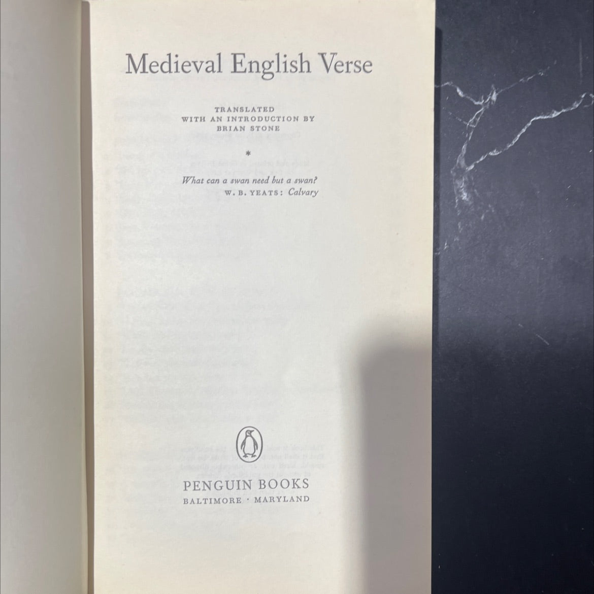 medieval english verse book, by Brian Stone, 1964 Paperback image 2