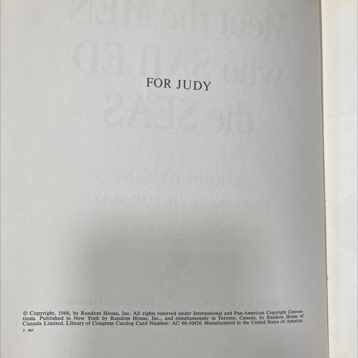 meet the men who sailed the seas book, by john dyment, 1966 Hardcover image 3