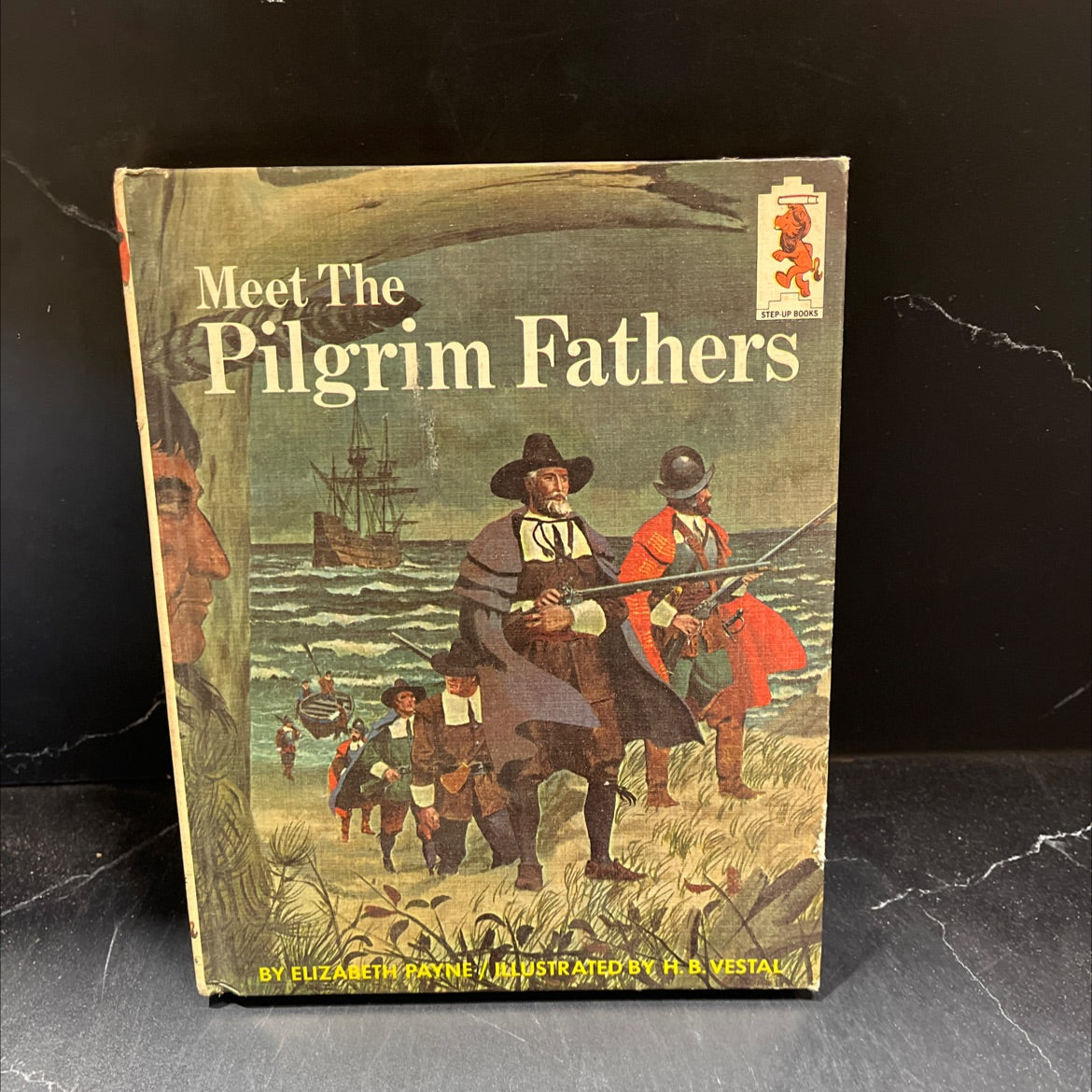 meet the pilgrim fathers book, by elizabeth payne, 1966 Hardcover image 1