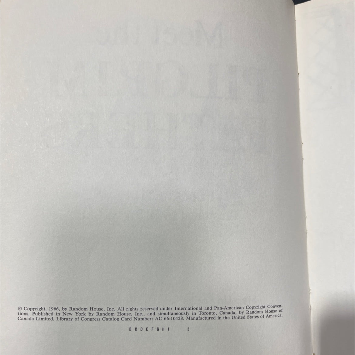 meet the pilgrim fathers book, by elizabeth payne, 1966 Hardcover image 3
