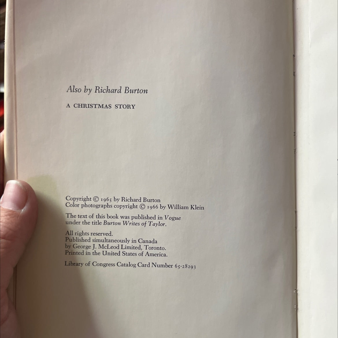SIGNED meeting mrs. jenkins book, by richard burton, 1966 Hardcover, First Edition, Rare, Vintage image 3