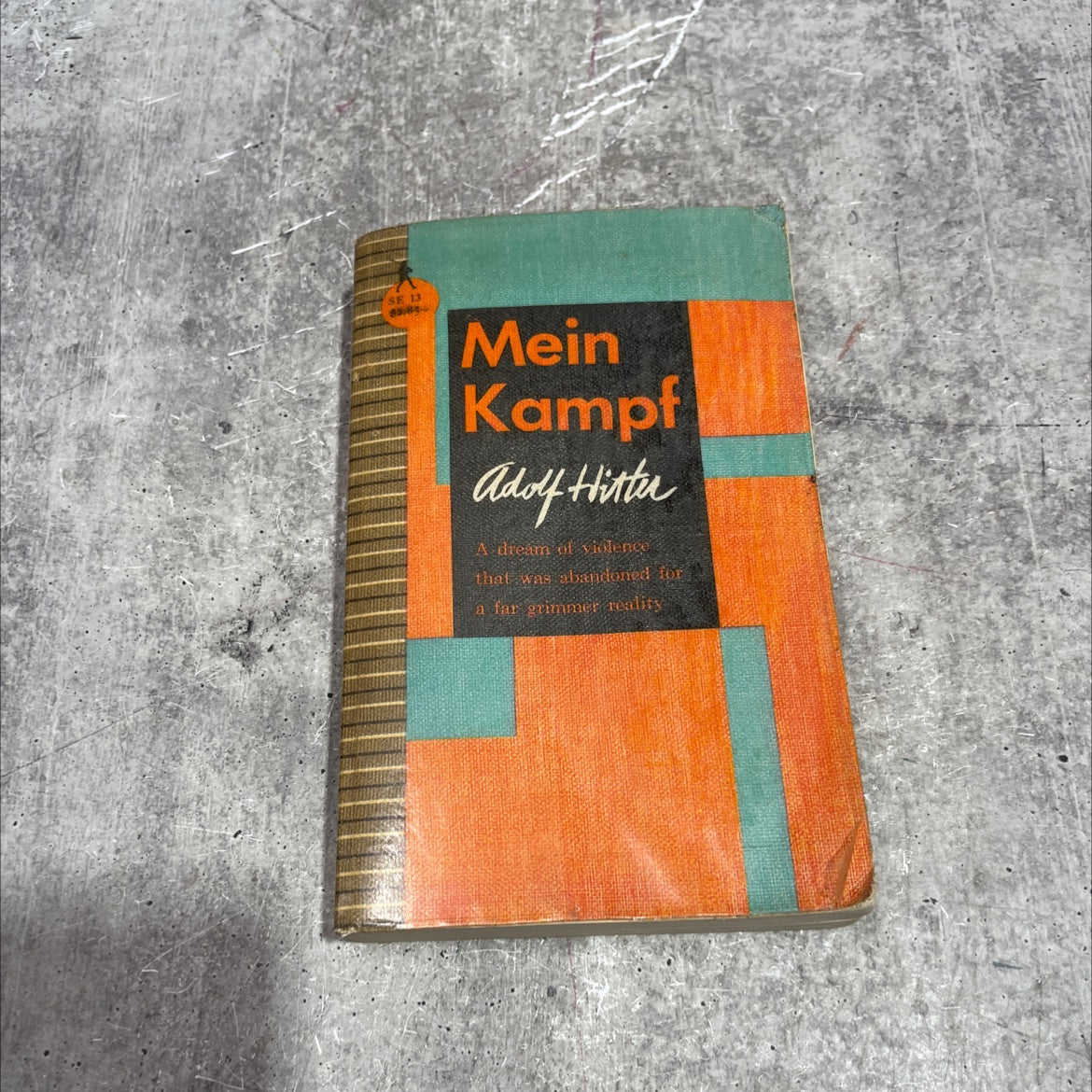 mein kampf book, by adolf hitler, 1943 Paperback image 1