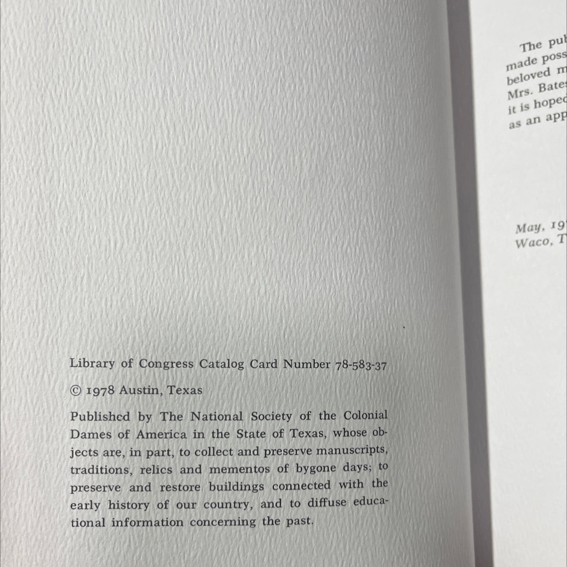 memoirs of mollie mcdowall book, by mary ann nicholson, 1978 Hardcover image 3