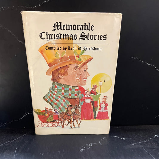 memorable christmas stories book, by leon r. hartshorn, 1980 Hardcover image 1