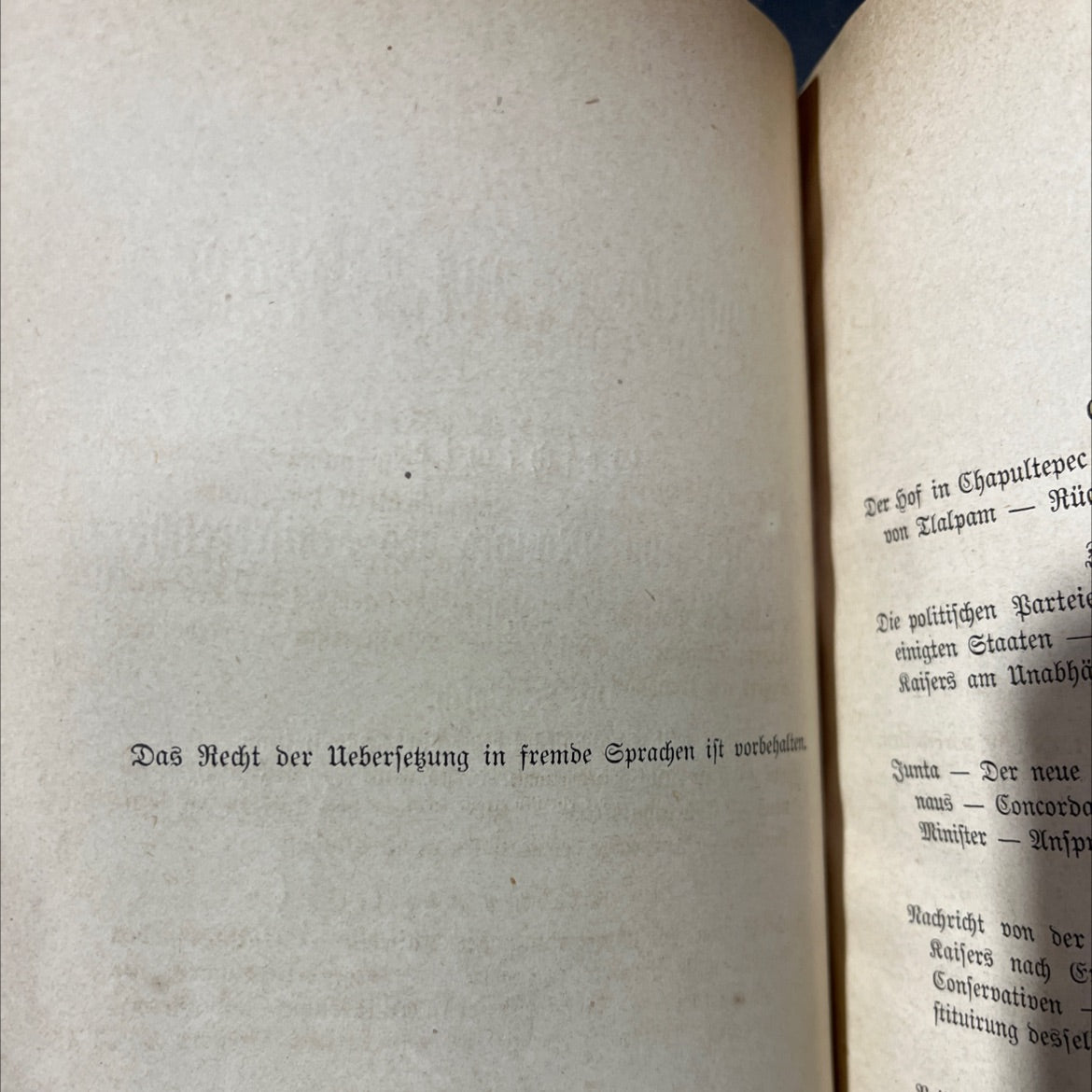 memories from mexico. history of the last ten months of the empire book, by Dr. S. Basch, 1868 Hardcover image 3