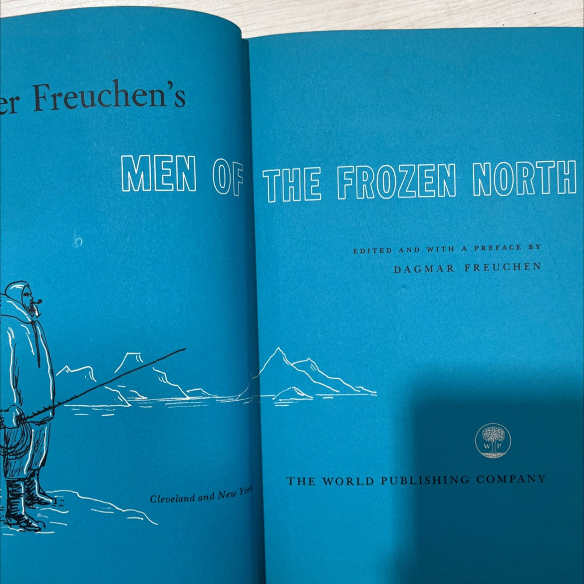 men of the frozen north book, by Peter Freuchen, 1962 Hardcover, Vintage image 2