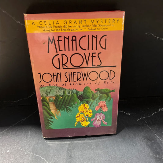 menacing groves book, by john sherwood, 1988 Hardcover image 1