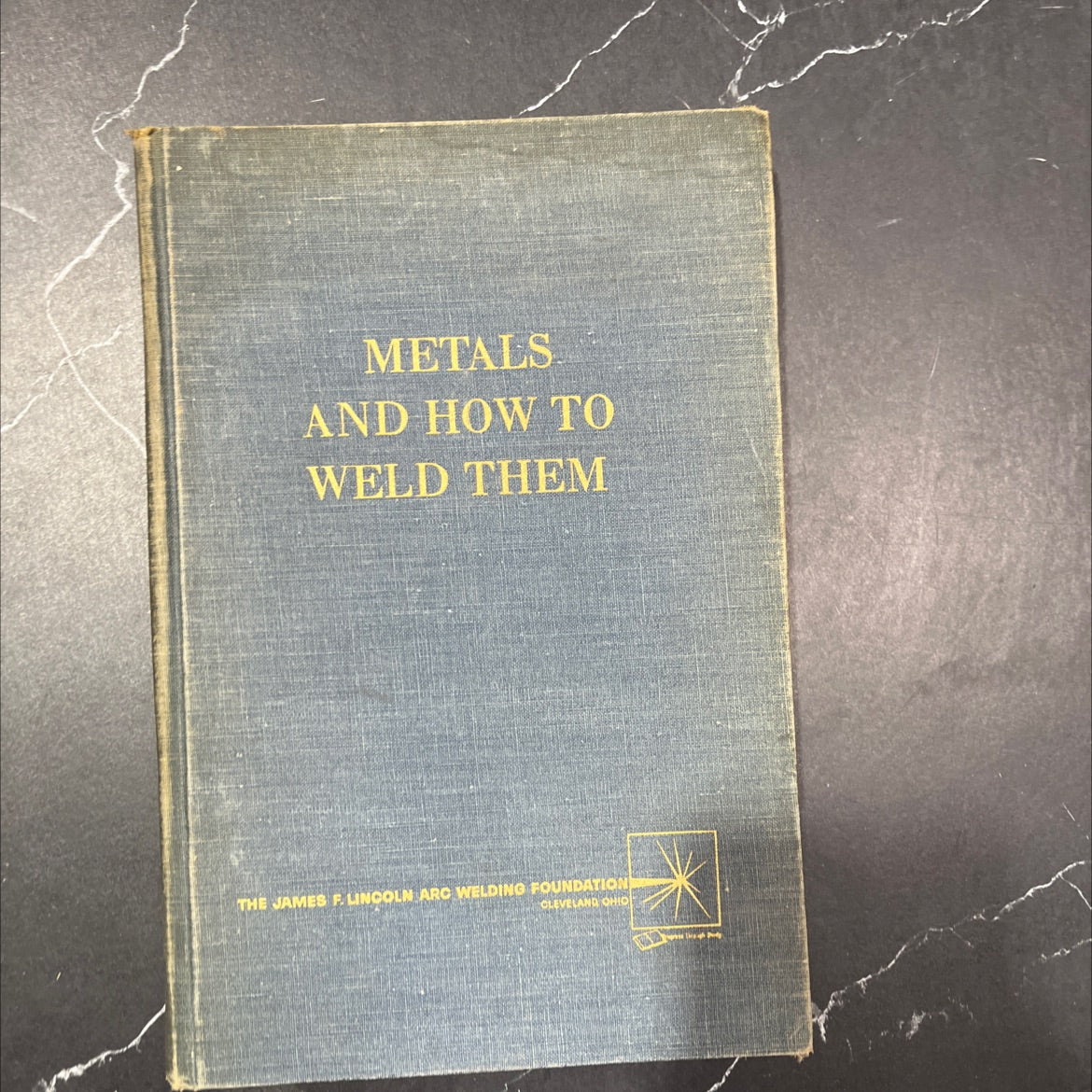 metals and how to weld them book, by t. b. jefferson, 1962 Hardcover image 1