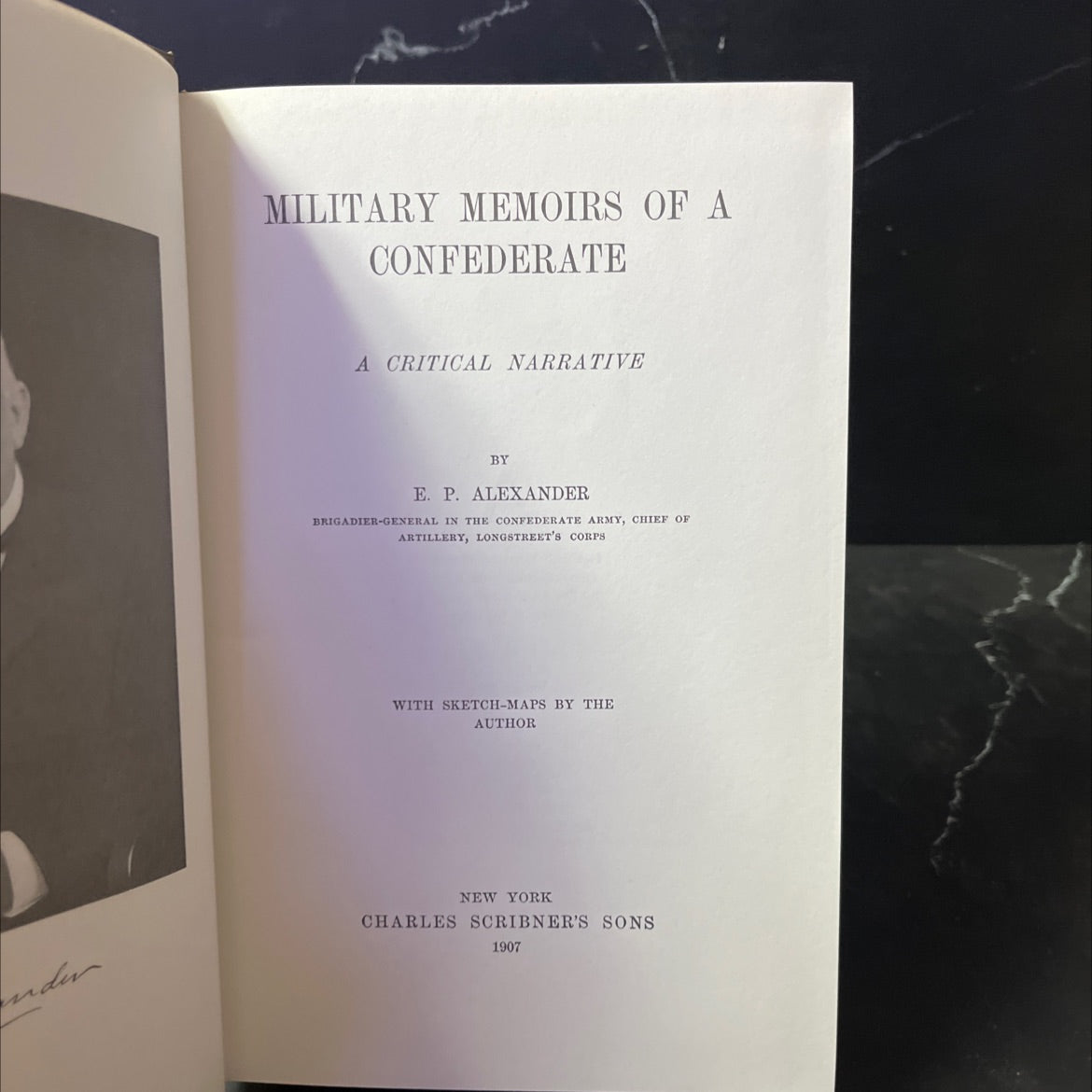 military memoirs of a confederate a critical narrative book, by E. P. Alexander, 1995 Hardcover image 2