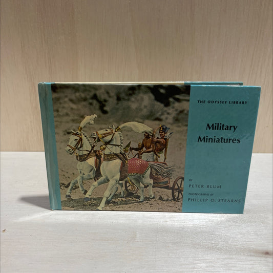 military miniatures book, by peter blum, 1964 Hardcover image 1