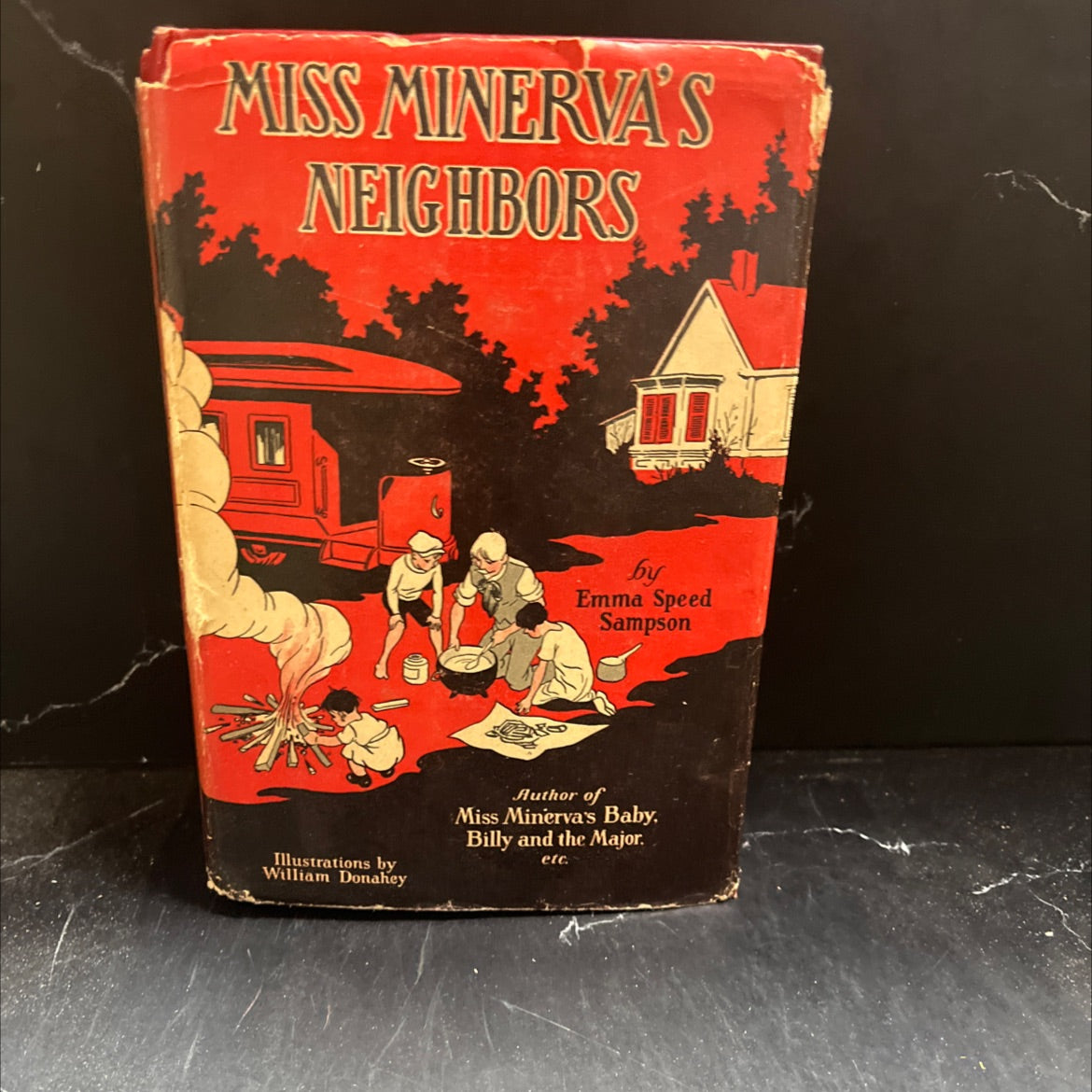 miss minerva's neighbors book, by emma speed sampson, 1929 Hardcover image 1