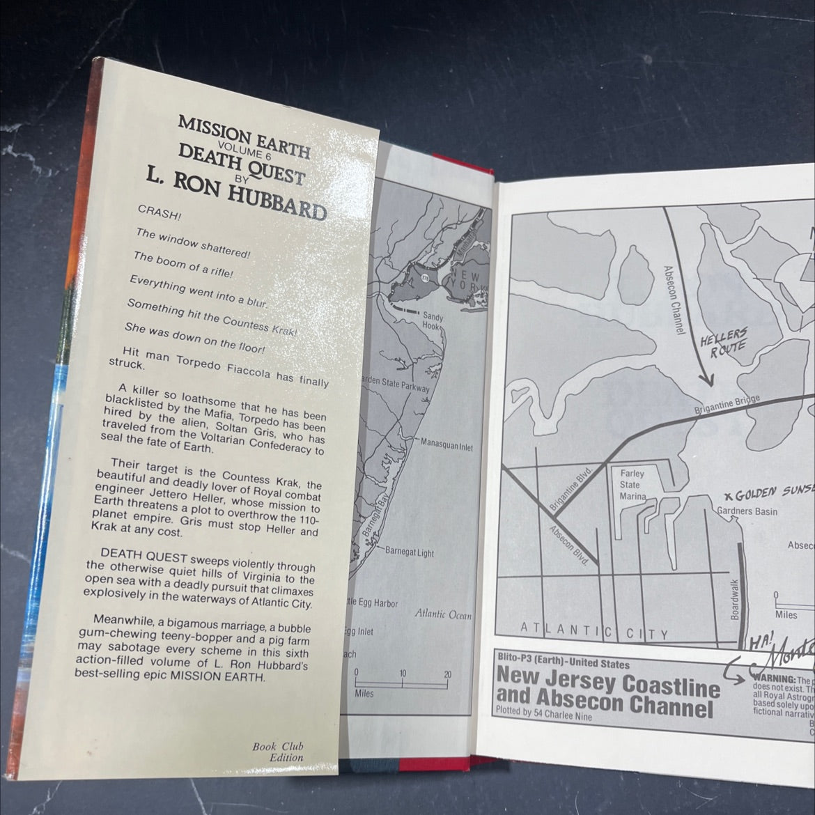 mission earth: death quest book, by l. ron hubbard, 1986 Hardcover image 4