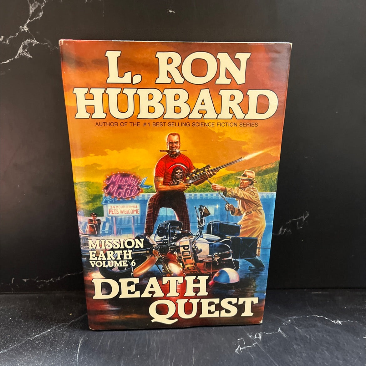 mission earth: death quest book, by l. ron hubbard, 1986 Hardcover image 1