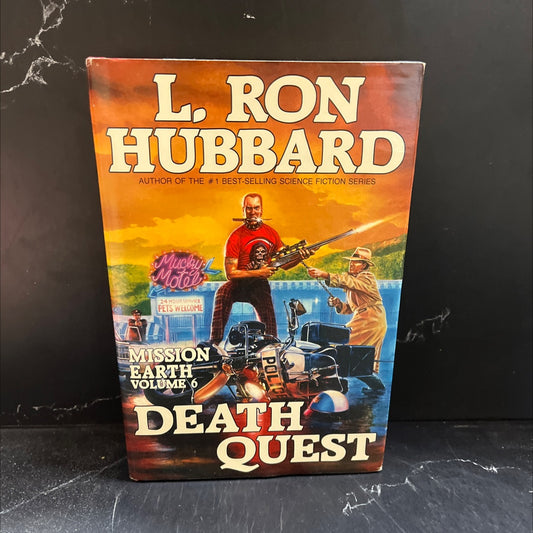 mission earth: death quest book, by l. ron hubbard, 1986 Hardcover image 1