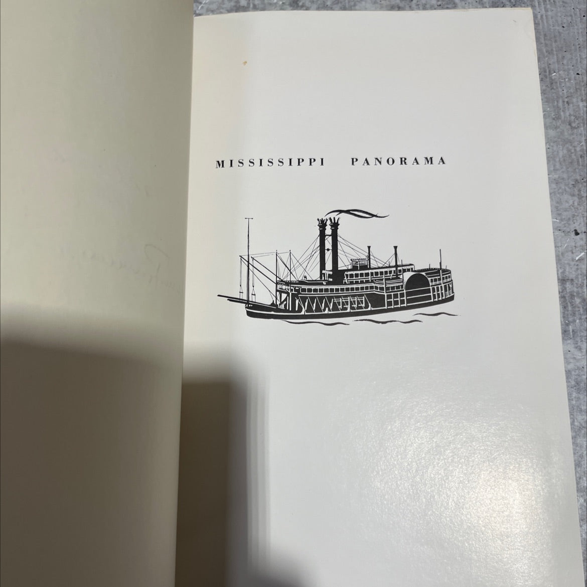 mississippi panorama staging charac of the charl the ar perry book, by S. H. S. Perry, 1950 Hardcover image 2