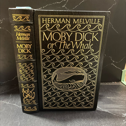 moby dick; or, the whale book, by herman melville, 1971 Leather image 1