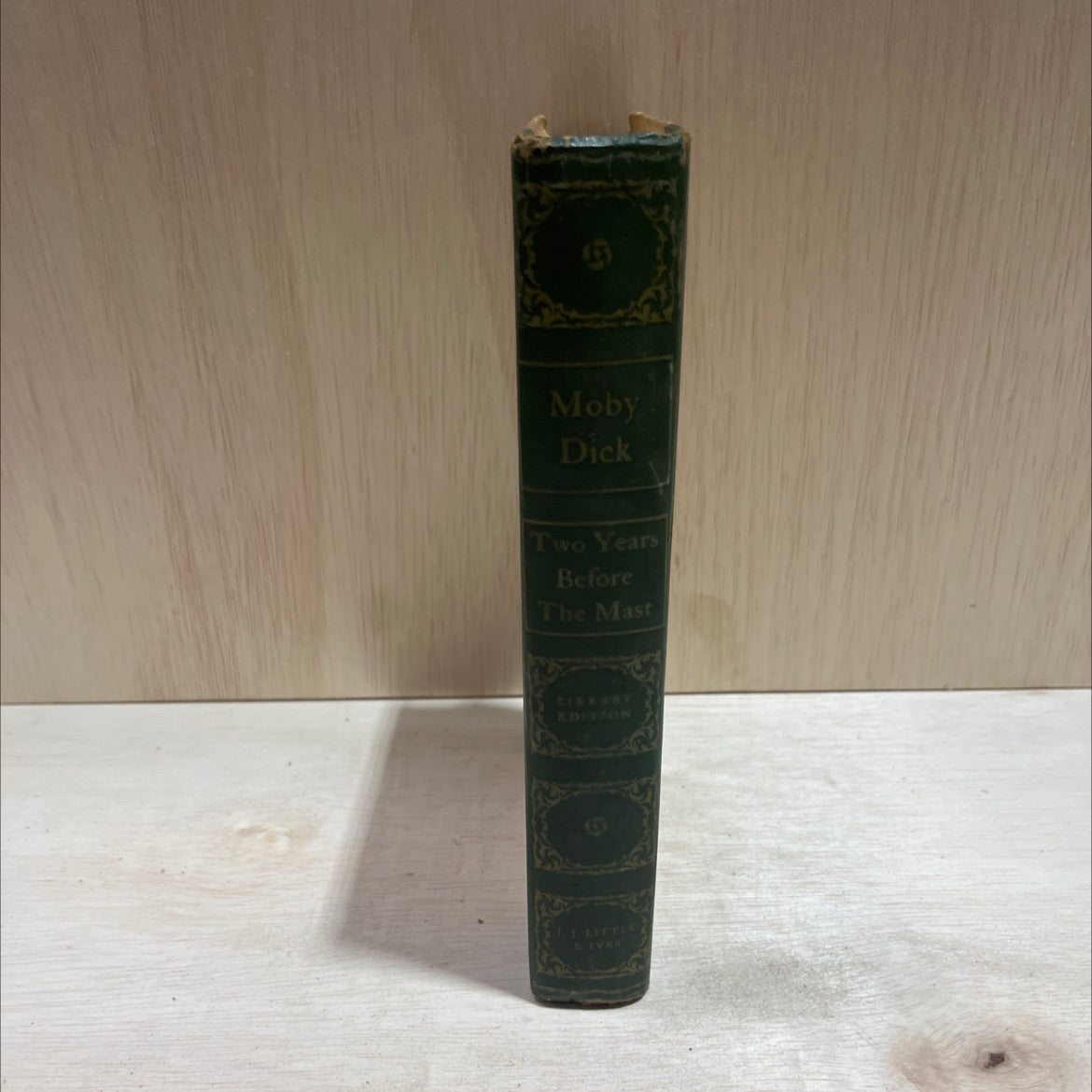 moby dick book, by herman melville, 1950 Hardcover image 4