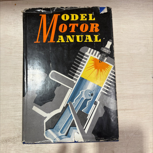model motor manual book, by louis garami, howard mcentee, 1947 Hardcover, Vintage, Heavily Used image 1