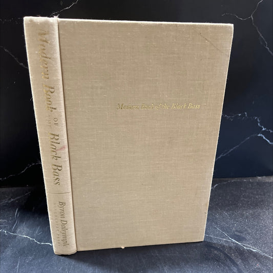 modern book of the black bass book, by byron dalrymple, 1972 Hardcover image 1