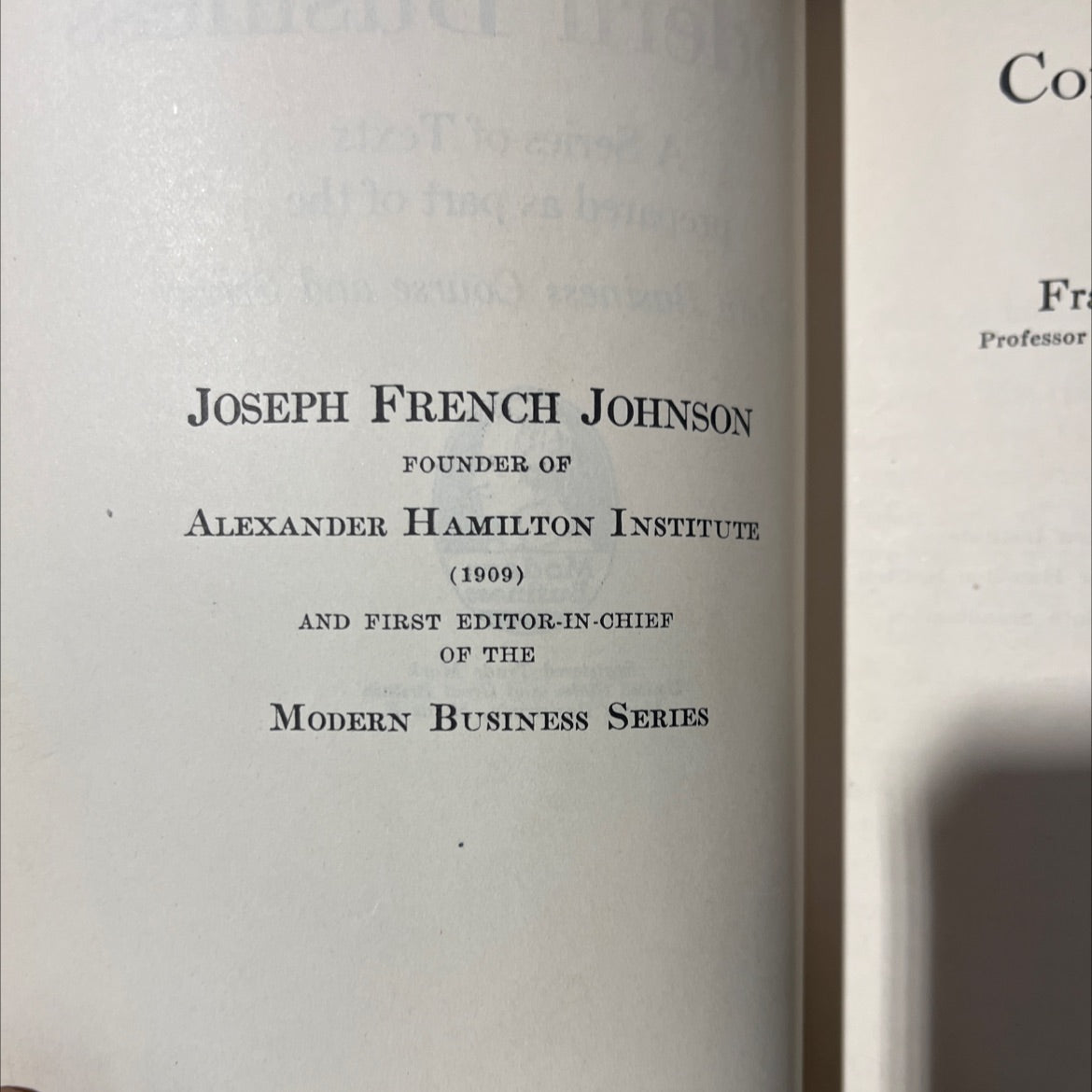 modern business a series of texts prepared as part of the modern business course and service book, by joseph french image 3