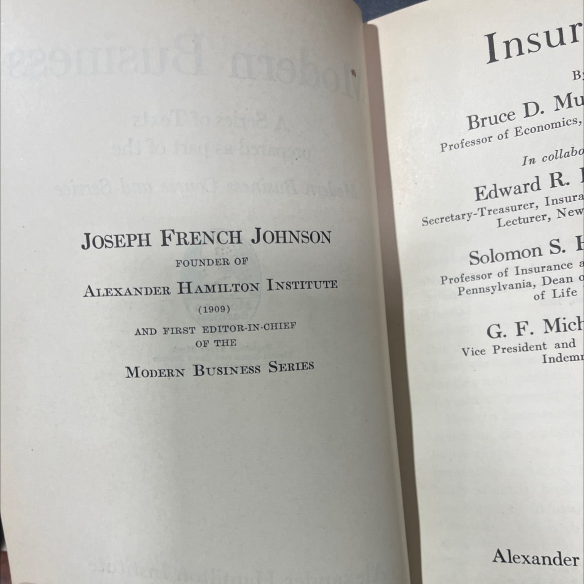 modern business a series of texts prepared as part of the modern business course and service book, by joseph french image 3