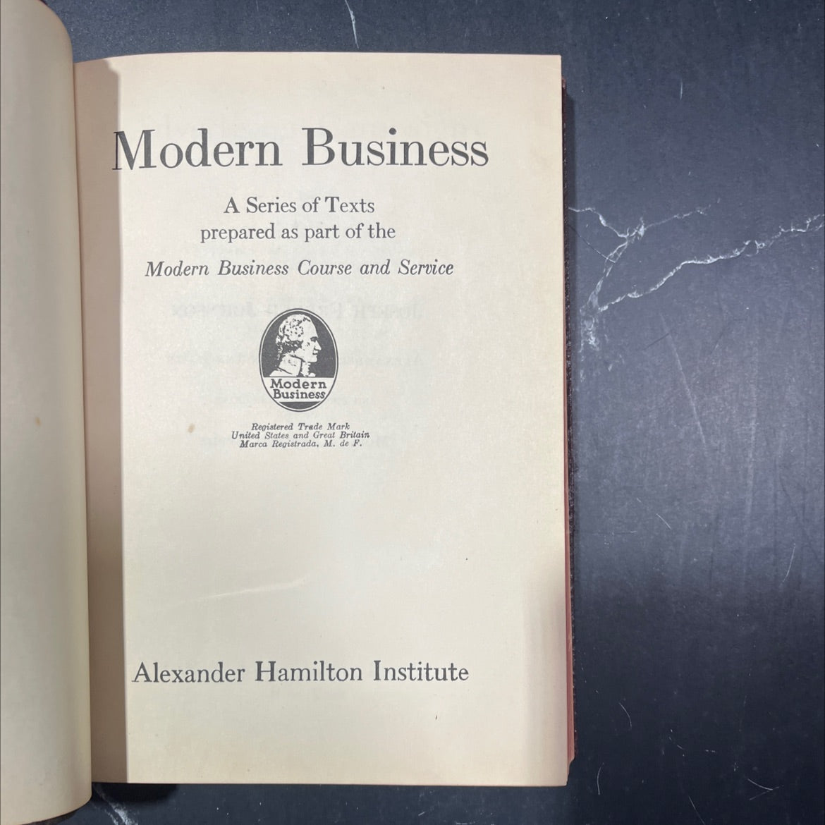 modern business a series of texts prepared as part of the modern business course and service book, by joseph french image 2