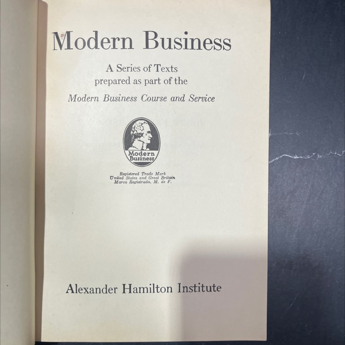 modern business a series of texts prepared as part of the modern business course and service book, by joseph french image 2